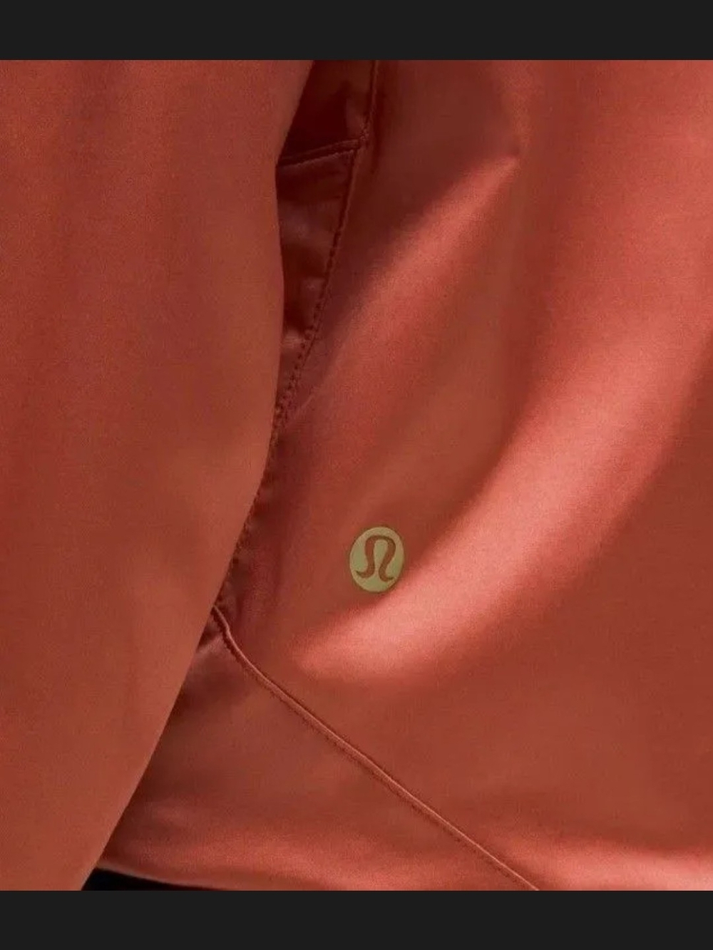 NWT Lululemon Lunar New Year Satin Balloon-Sleeve Jacket Terra Orange Size 4 - Picture 4 of 4